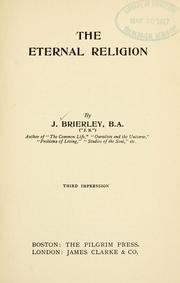 Cover of: The eternal religion. by J. Brierley