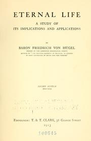 Cover of: Eternal life by Hügel, Friedrich Freiherr von