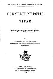 Cover of: Vitae by Cornelius Nepos