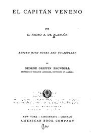 Cover of: El capitán veneno by Pedro Antonio de Alarcón