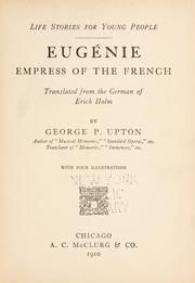 Cover of: Eugénie