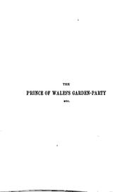 Cover of: The prince of Wales's garden-party, and other stories