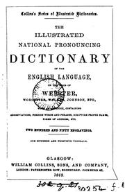 Cover of: The illustrated national pronouncing dictionary of the English language by English language