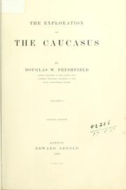 Cover of: Exploration of the Caucasus.