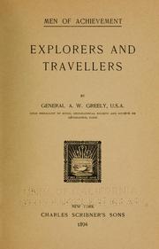 Cover of: Explorers and travellers by Adolphus Washington Greely