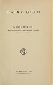 Cover of: Fairy gold by Christian Reid