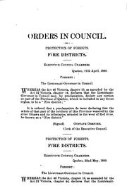 Cover of: Statutes of the Province of Quebec Passed in the Session Held in the ... Year of the Reign by Québec (Province), Québec (Province)