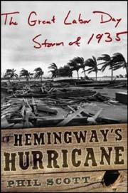 Cover of: Hemingway's hurricane: the great Florida Keys storm of 1935