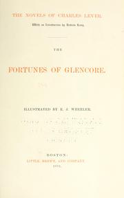 Cover of: The fortunes of Glencore. by Charles James Lever