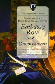Cover of: Embassy Row: A Mycroft Holmes Novel (Mycroft Holmes Novels)