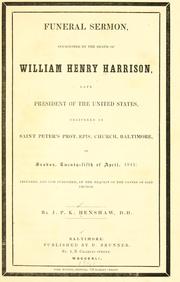 Cover of: Funeral sermon by J. P. K. Henshaw