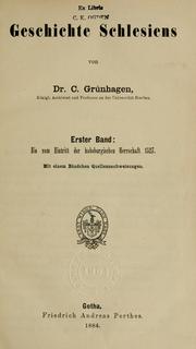Cover of: Geschichte Schlesiens