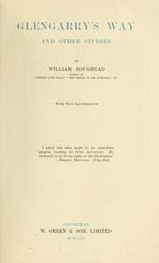 Cover of: Glengarry's way by Roughead, William