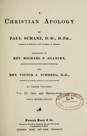 Cover of: God and revelation by Paul Schanz