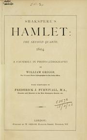 Cover of: Shakespeare's Hamlet by William Shakespeare, William Shakespeare