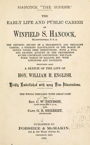 Cover of: Hancock "the superb." by Charles Wheeler Denison, Charles Wheeler Denison