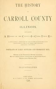 The history of Carroll county, Illinois