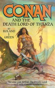 Cover of: Conan and the Death Lord of Thanza (Conan)