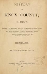 Cover of: History of Knox County, Illinois. by 