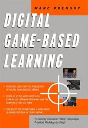 Cover of: Digital Game-Based Learning by Marc Prensky, Marc Prensky