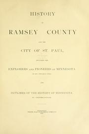 History of Ramsey County and the city of St. Paul by George E. Warner