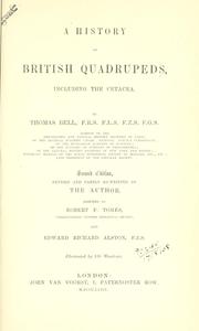 A history of British quadrupeds by Thomas Bell, Bell, Thomas