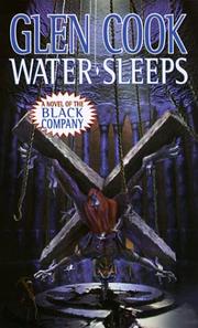 Cover of: Water Sleeps by Glen Cook