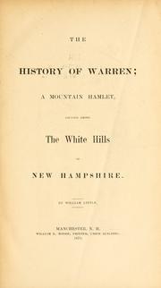 Cover of: The history of Warren