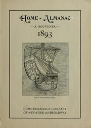 Cover of: The Home almanac. by 