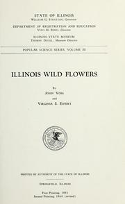 Illinois wild flowers by John Voss