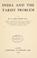 Cover of: India and the tariff problem