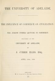 The influence of commerce on civilization by J. Currie Elles