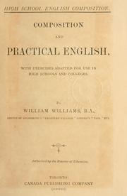 Cover of: Composition and practical english by William Williams