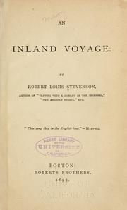 Cover of: An inland voyage by Robert Louis Stevenson