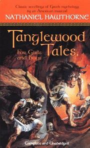 Cover of: Tanglewood Tales by Nathaniel Hawthorne