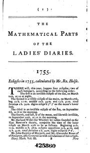 Cover of: The Diarian Miscellany: Consisting of All the Useful and Entertaining Parts, Both Mathematical ...