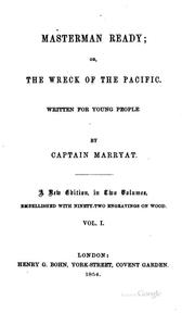 Cover of: Masterman Ready; Or, The Wreck of the Pacific. by Frederick Marryat