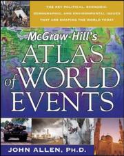 Cover of: McGraw- Hill's Atlas of World Events by John Logan Allen, John Logan Allen