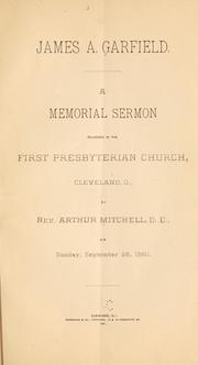 Cover of: James A. Garfield.