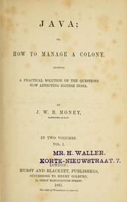 Cover of: Java by James William B. Money, James William B. Money