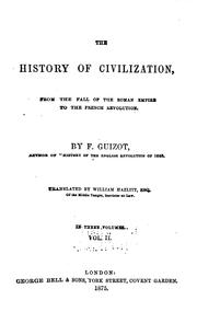 Cover of: The History of Civilization