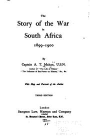 Cover of: The Story of the War in South Africa 1899-1900
