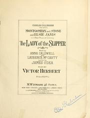 Cover of: The lady of the slipper by Victor Herbert
