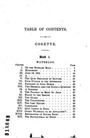 Cover of: Cosette