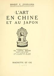 Cover of: art en Chine et au Japon