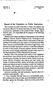 Cover of: Documents Accompanying the Journal ... by Michigan, House of Representatives , Legislature, Senate, Michigan Legislature