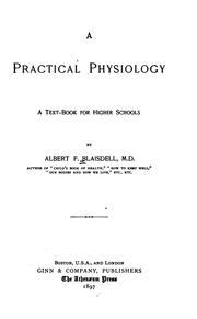 Cover of: A Practical Physiology.