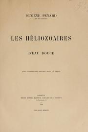 Cover of: Les héliozoaires d'eau douce