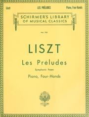 Cover of: préludes: symphonic poem after Lamartine