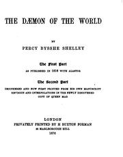 Cover of: The Daemon of the World